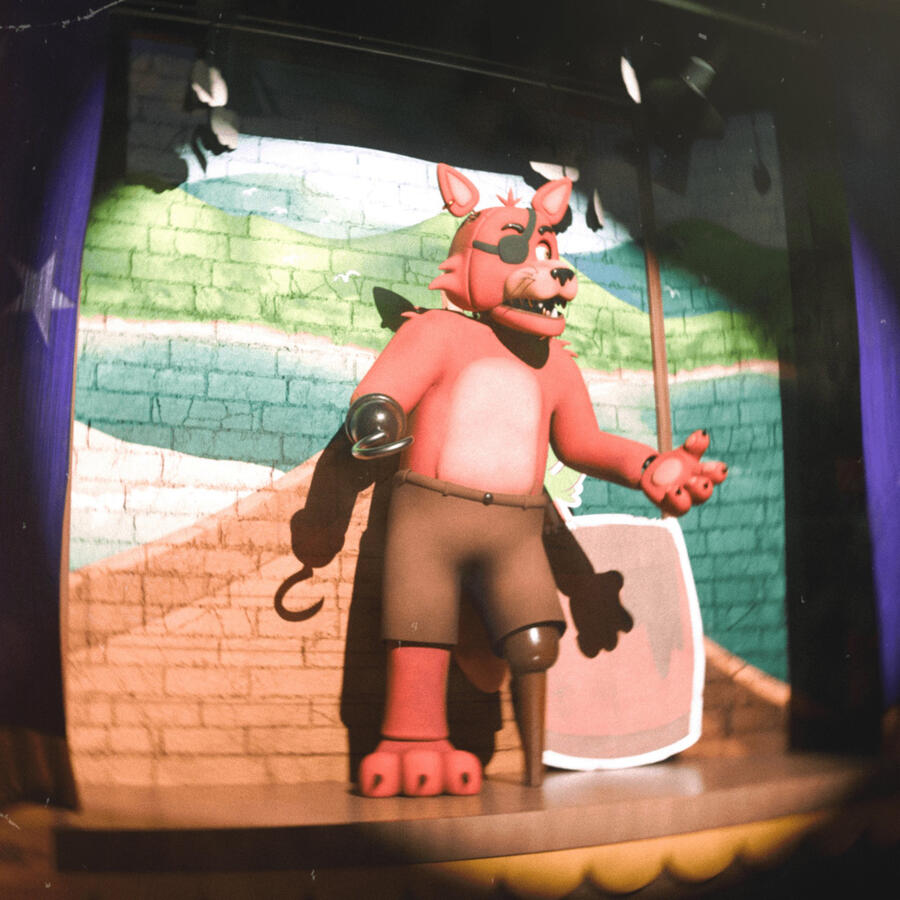 Foxy the Pirate in Pirates Cove (1985)