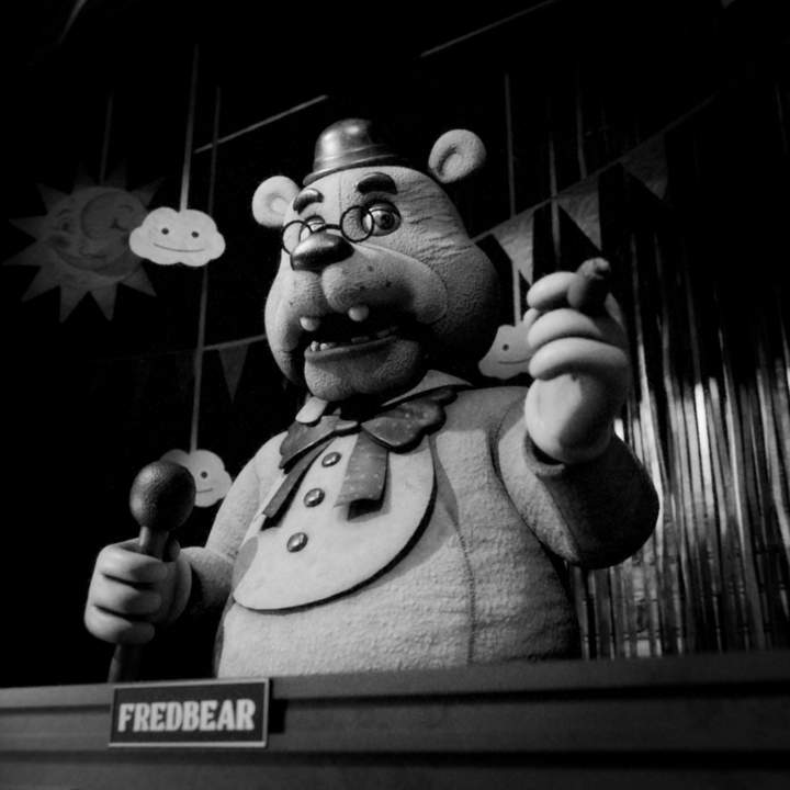 Photo by Anthony Brandonisio of Fredbear animatronic